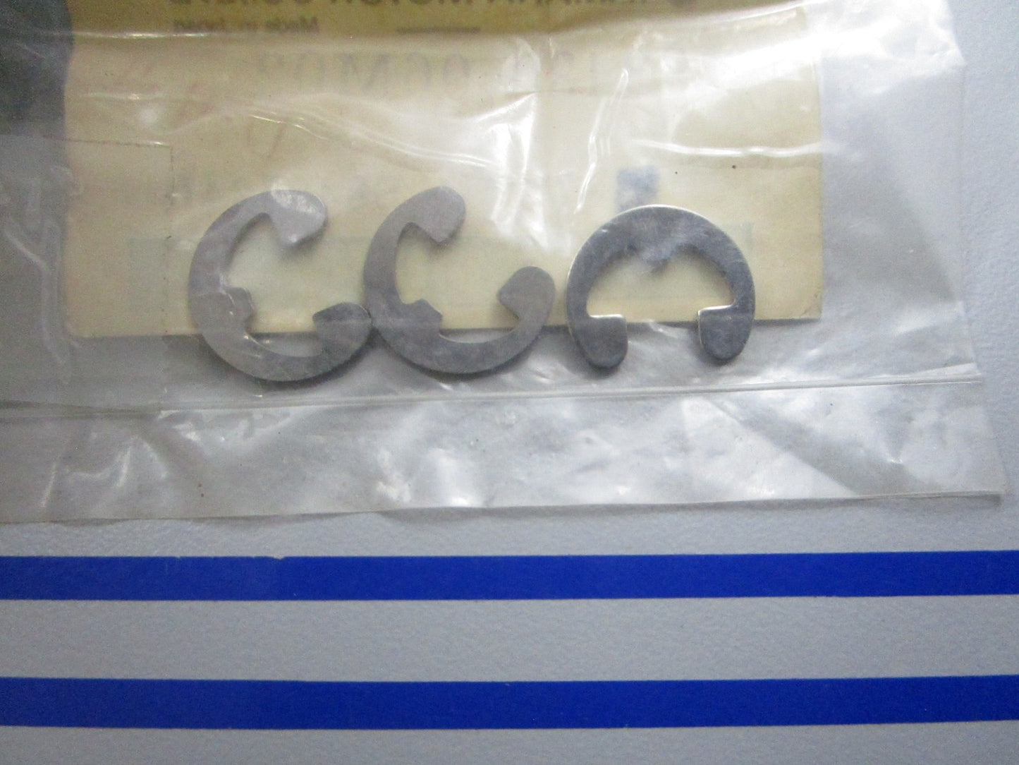 *NEW OEM* (LOT OF 3) 0810 Yamaha Circlip 93430-06M02-00