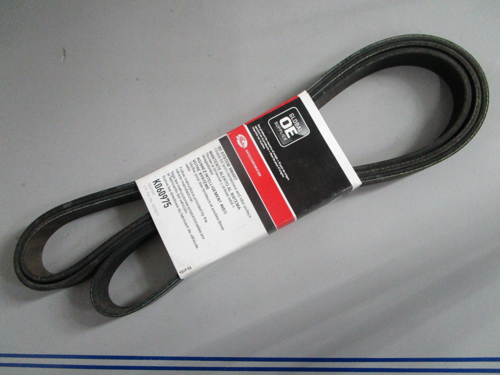 NEW K060975 Gates Century Series Micro-V Serpentine Belt 0820