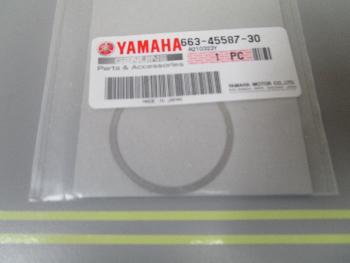 *NEW OEM* 0810 Yamaha (T:0.18MM) Shim 663-45587-30-00