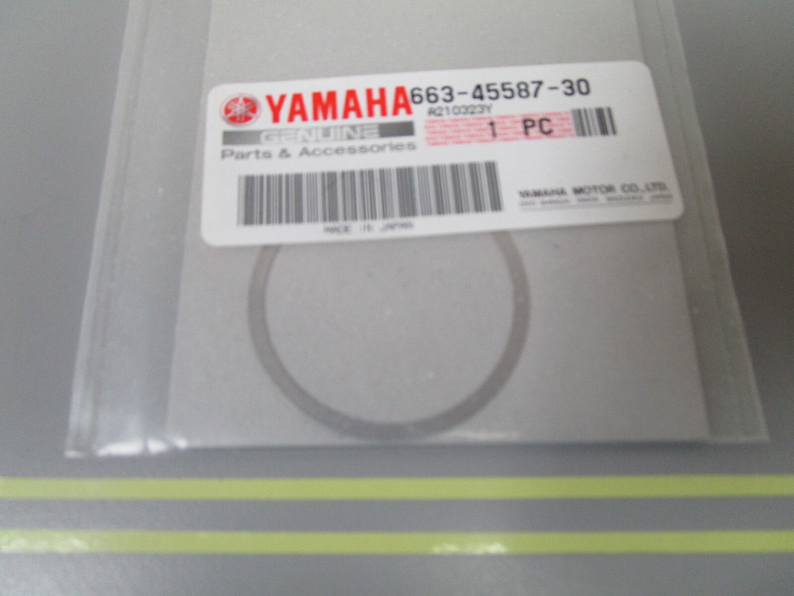 *NEW OEM* 0810 Yamaha (T:0.18MM) Shim 663-45587-30-00