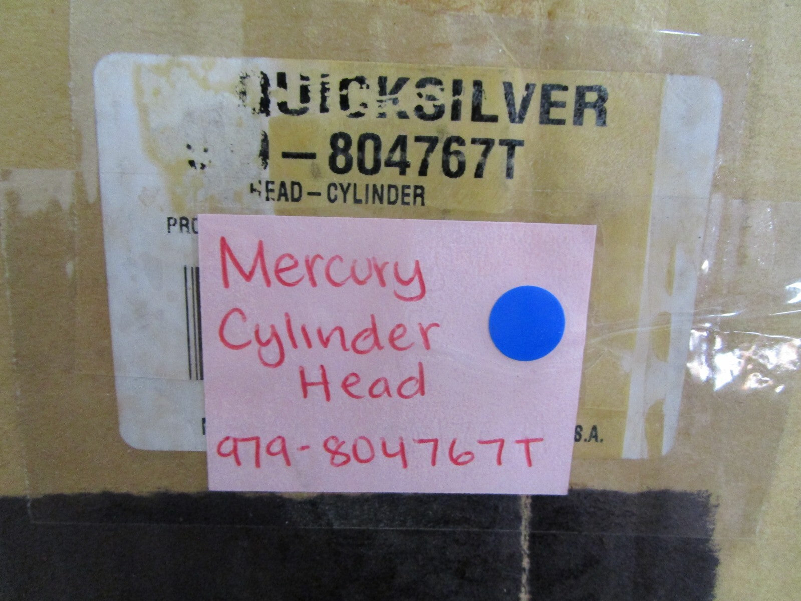 *NEW OEM* 0820 Mercury Quicksilver Cylinder Head 979-804767T