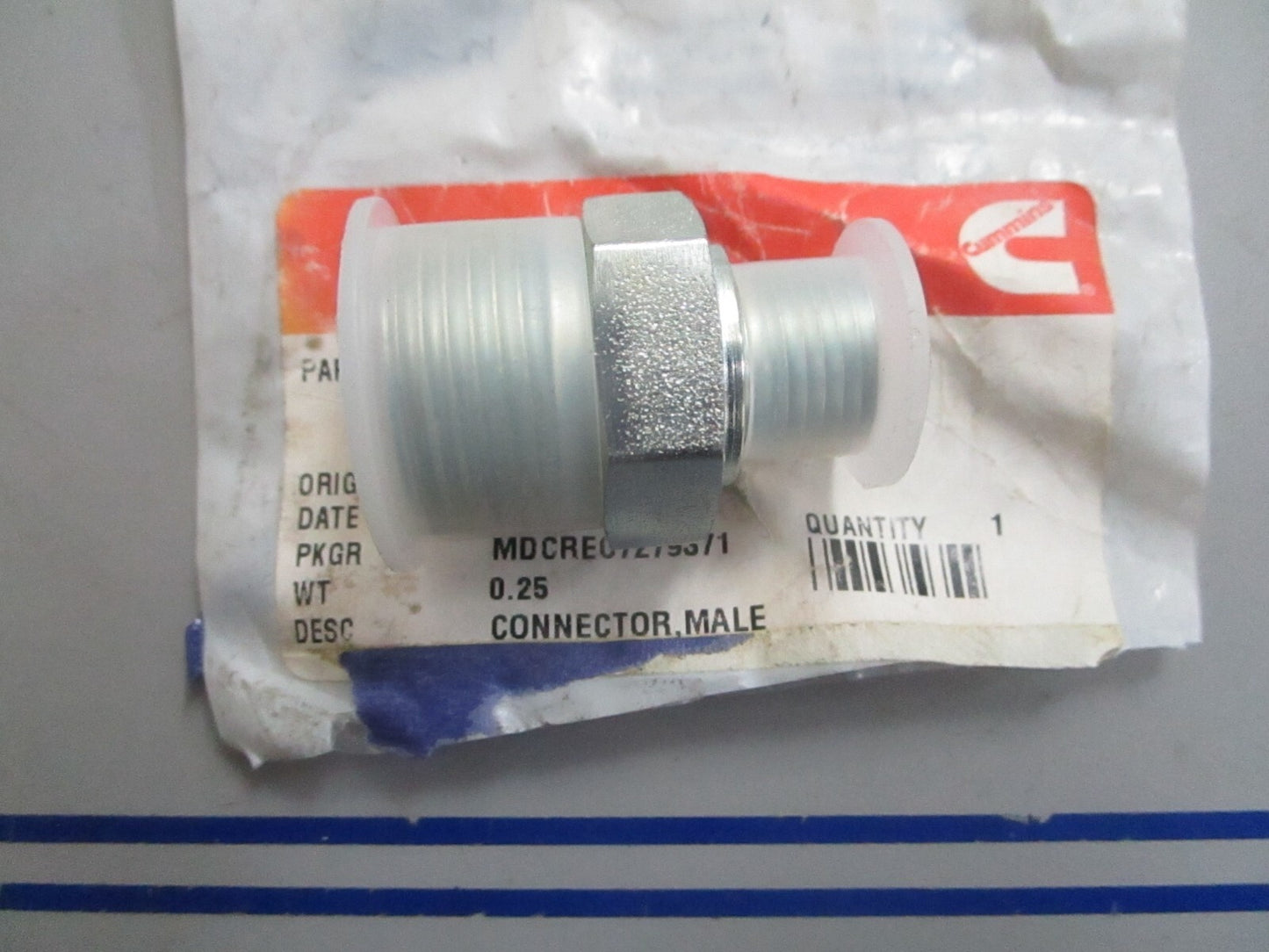*NEW OEM* 0820 Cummins Male Connector 4939926