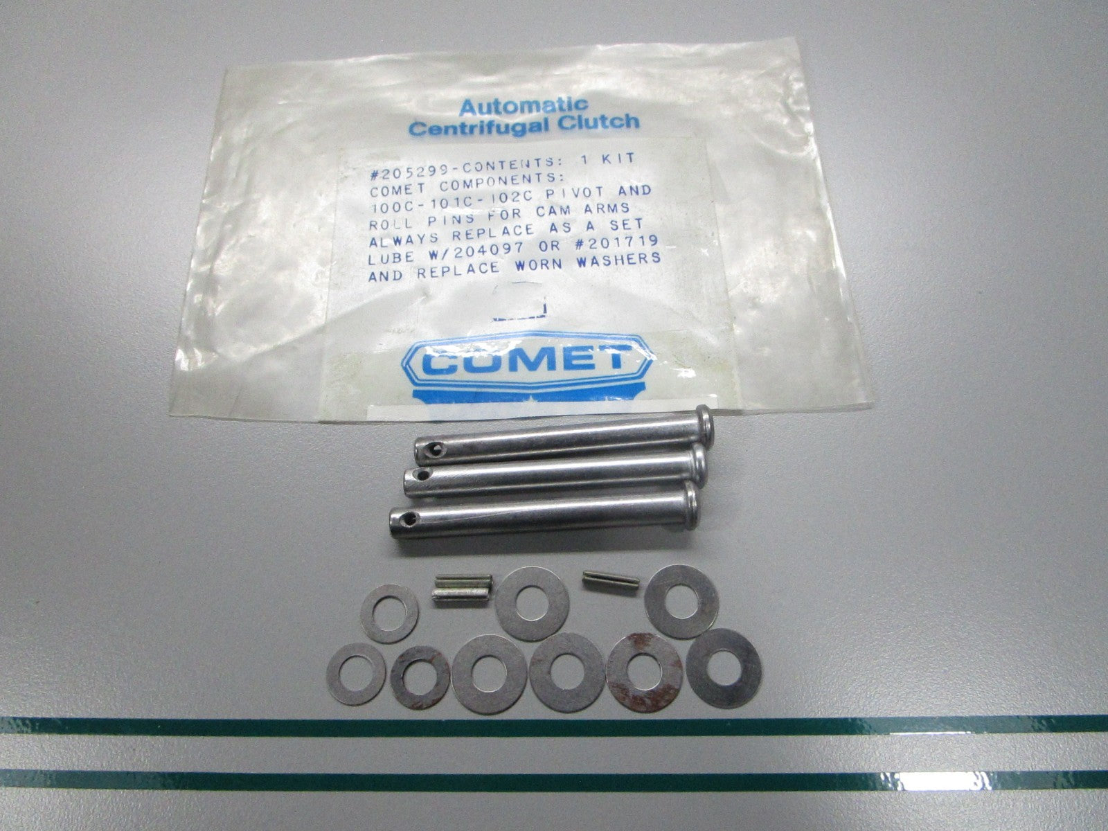 NEW 205299 Comet Pivot & Roll Pin Kit 0810