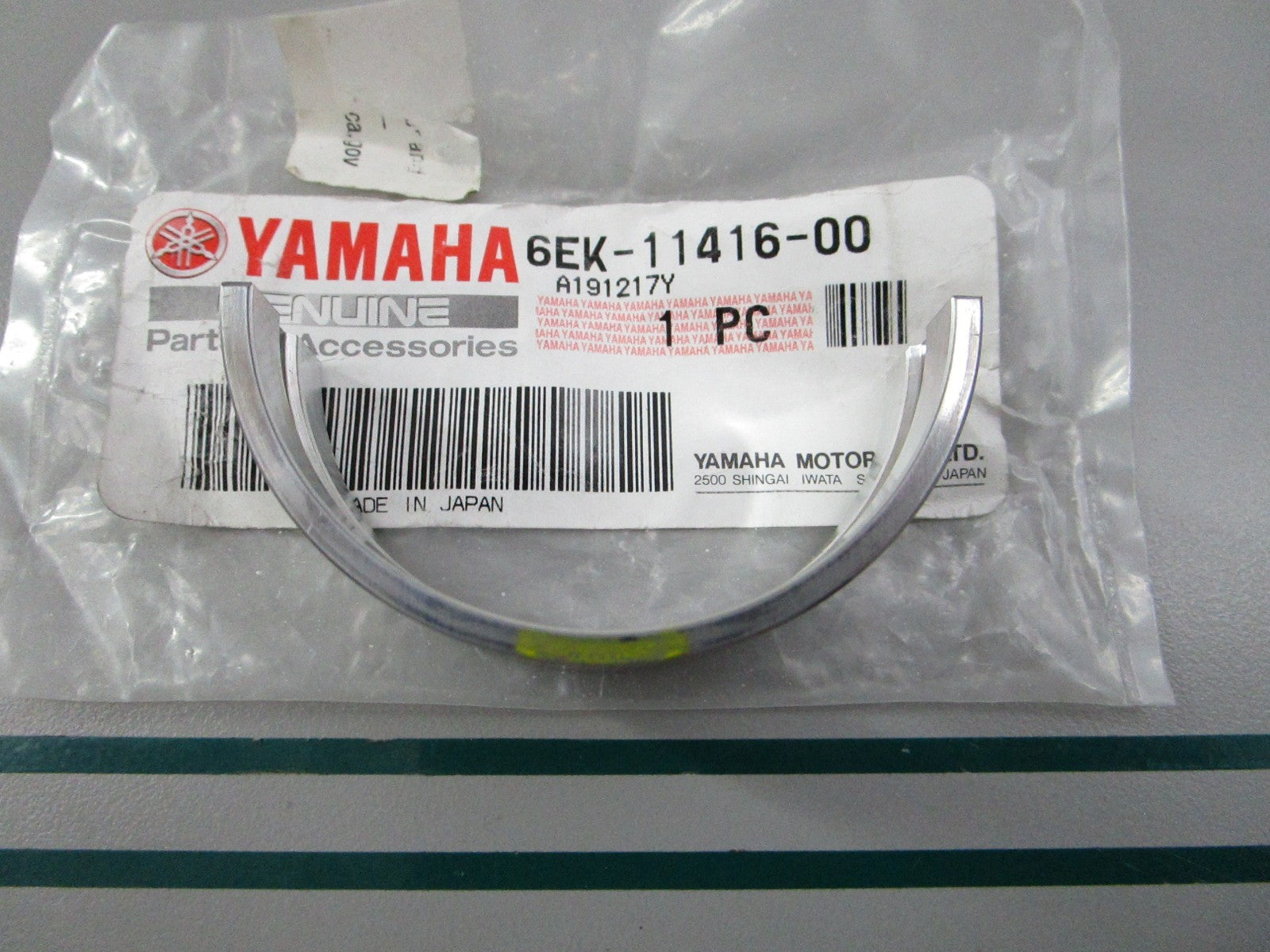 NEW OEM 6EK-11416-00-00 Yamaha Crankshaft 1 Plane Bearing 0810