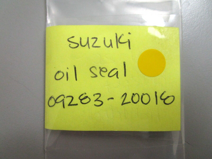 *NEW OEM* 0750 Suzuki OIL SEAL 09283-20018