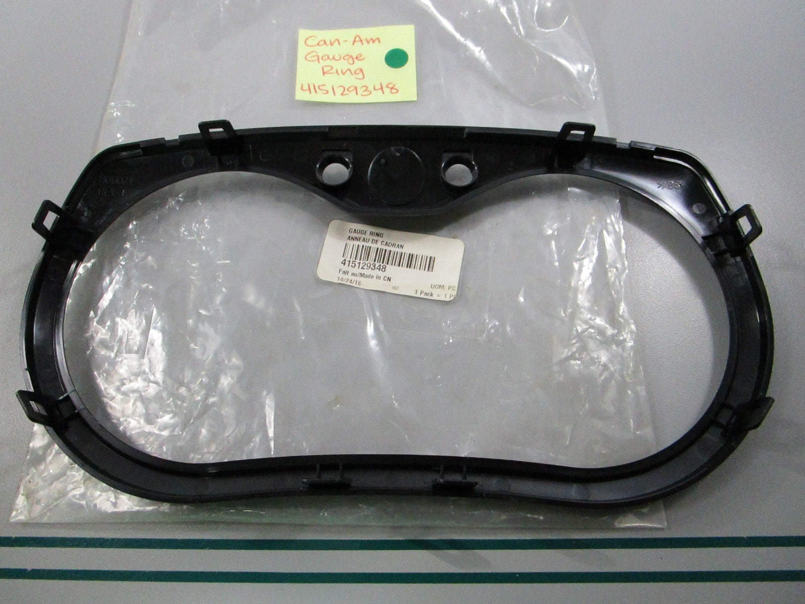 NEW OEM 415129348 Can-Am Gauge Ring 0810