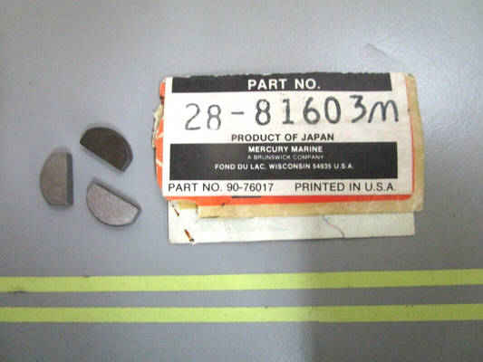 *NEW OEM* (LOT OF 3) 0750 Mercury Quicksilver KEY 28-81603M