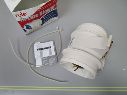 *NEW OEM* 0720 Rule 12v 4" In-Line Blower Model: 240 29-240