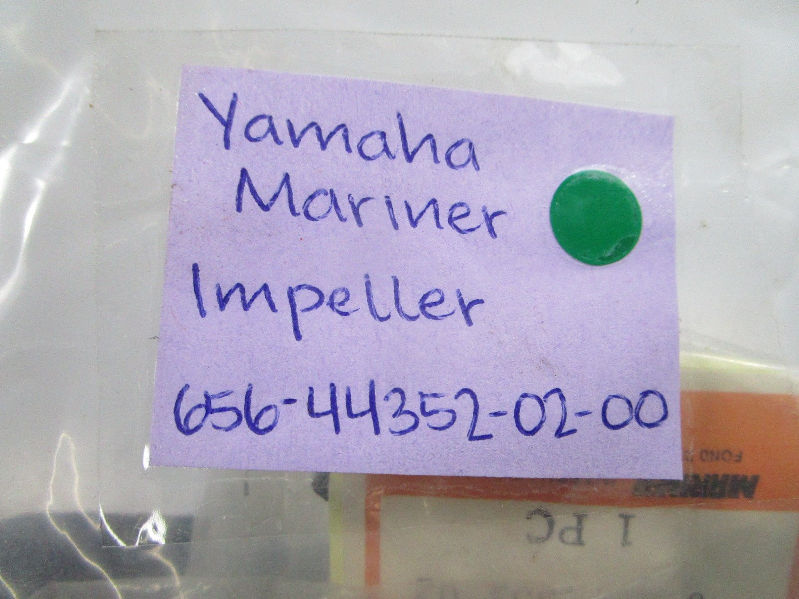 NEW OEM 656-44352-02-00 Yamaha Mariner Impeller 0810