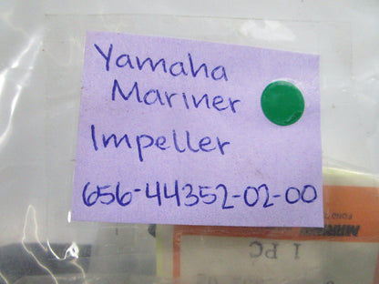 NEW OEM 656-44352-02-00 Yamaha Mariner Impeller 0810