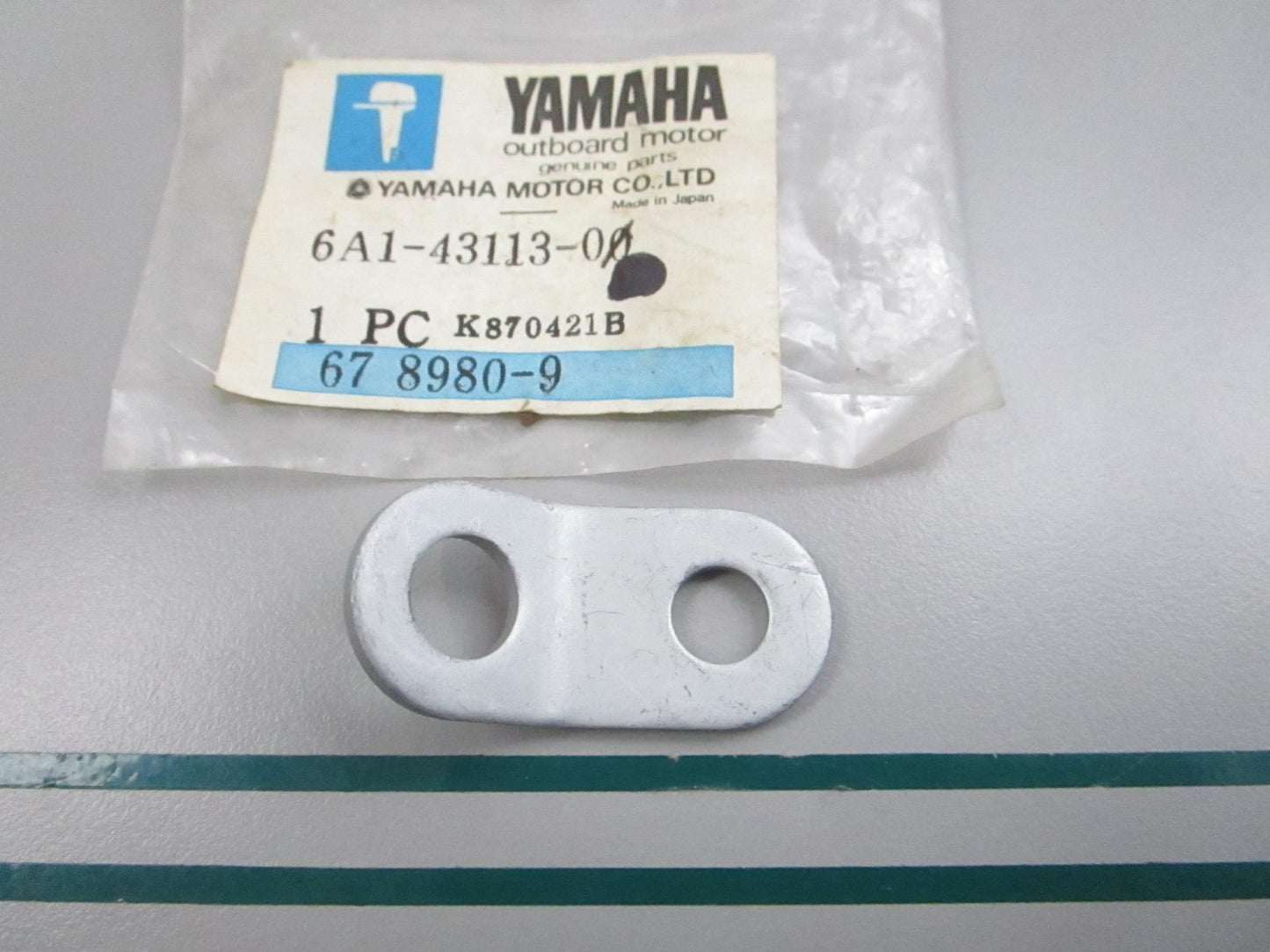 NEW OEM 6A1-43113-00-00 Yamaha Plate 0810