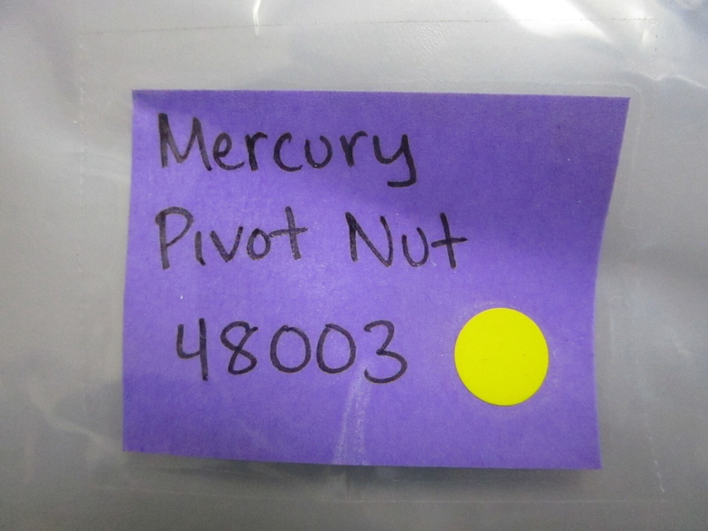 *NEW OEM* 0750 Mercury Quicksilver PIVOT NUT 48003