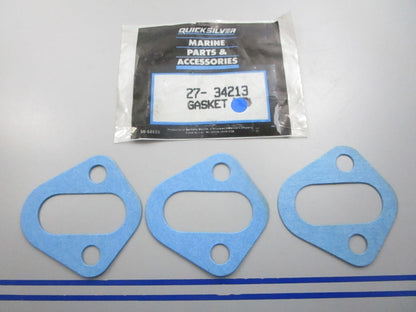 NEW OEM (LOT OF 3) 27-34213 Mercury Quicksilver Gasket 0810