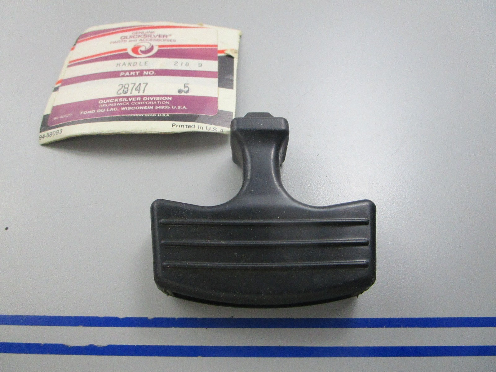 NEW OEM 28747 Mercury Quicksilver Handle 0810