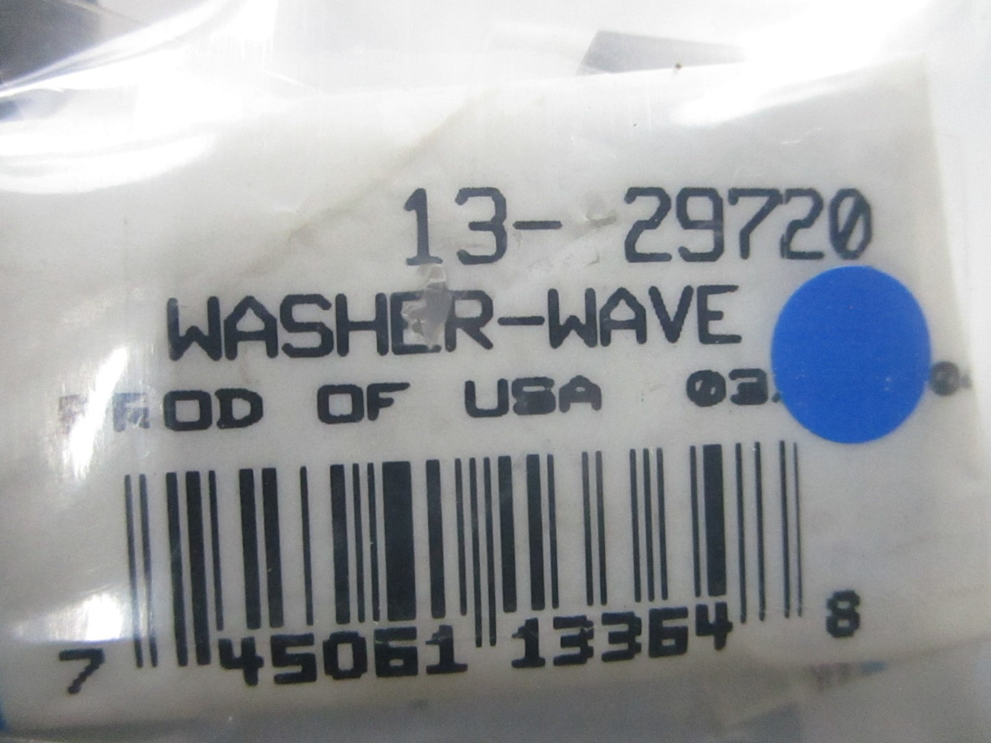 *NEW OEM* (LOT OF 4) 0810 Mercury Quicksilver Wave Washer 13-29720