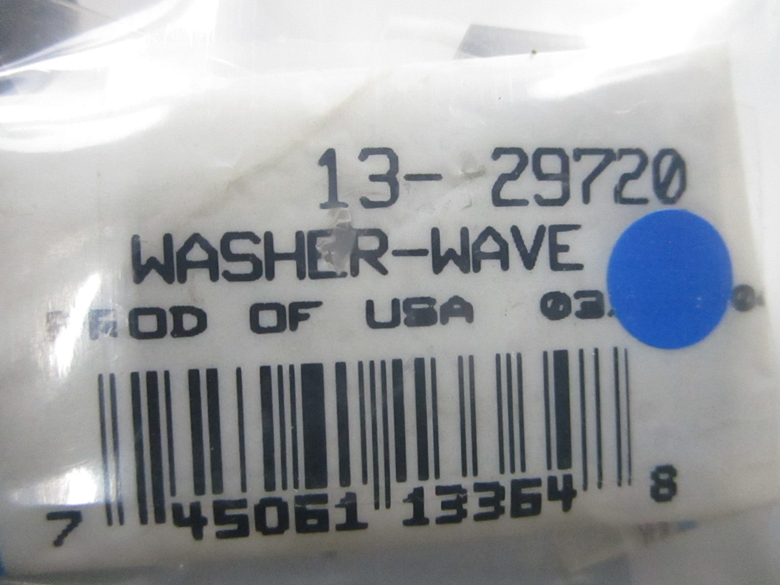 *NEW OEM* (LOT OF 4) 0810 Mercury Quicksilver Wave Washer 13-29720