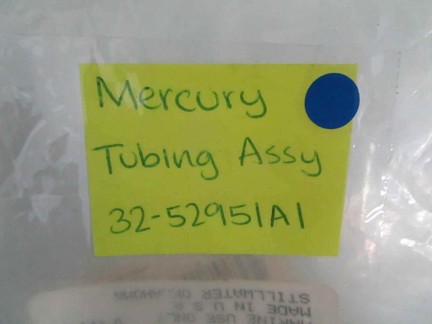 *NEW OEM* 0820 Mercury Quikcksilver Tubing Assy 32-52951A1