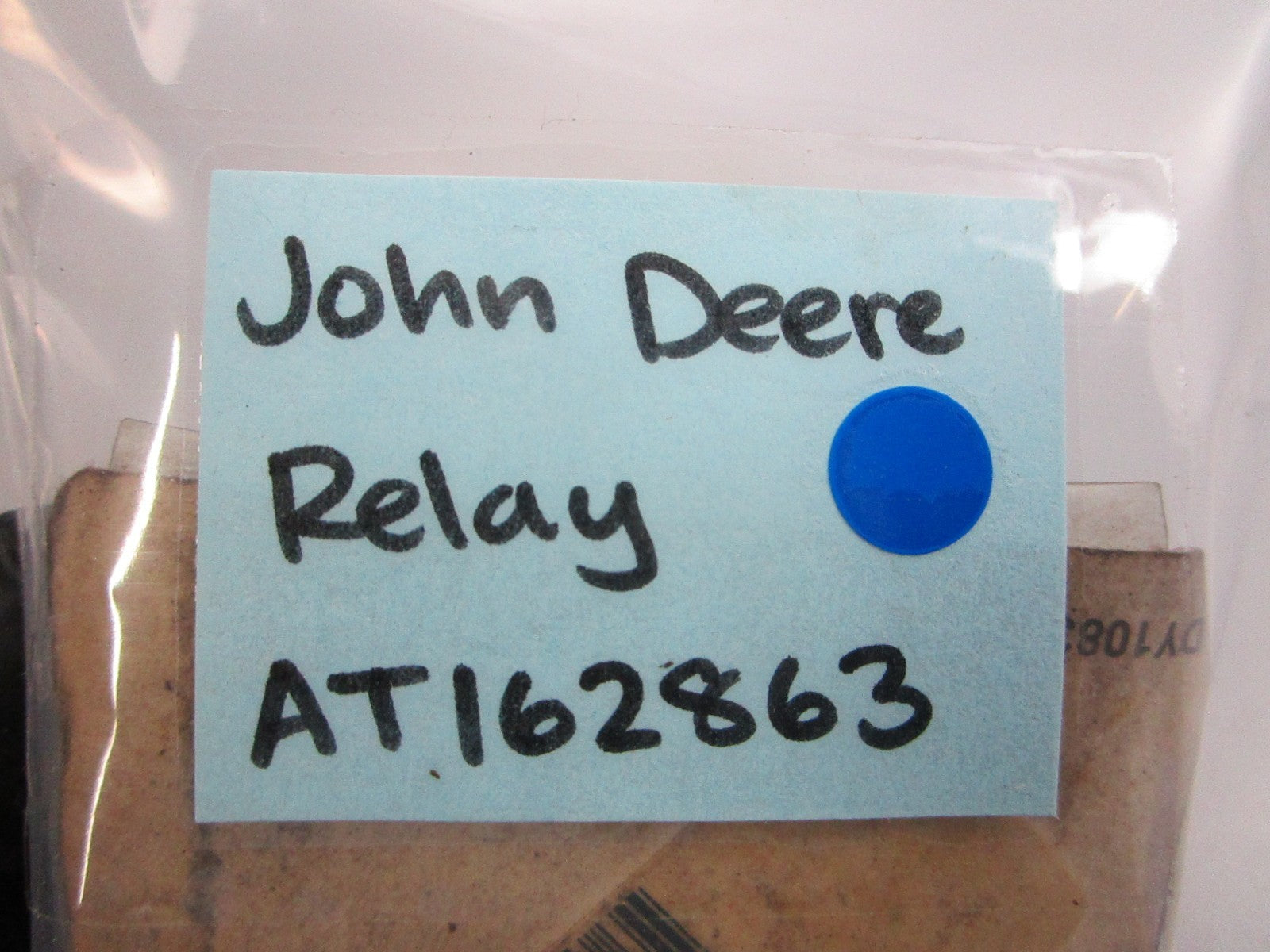 NEW OEM AT162863 John Deere Relay 0810