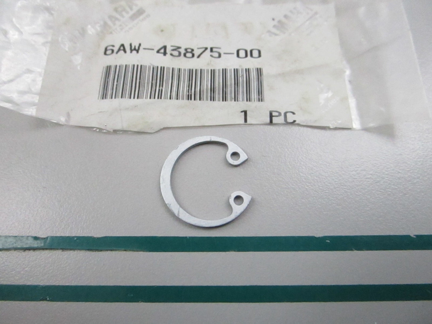 NEW OEM 6AW-43875-00-00 Yamaha Snap Ring 0810