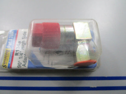*NEW* 0810 Supercool 90 Degree 1/4" High Side Adapter w/ Cap 7684