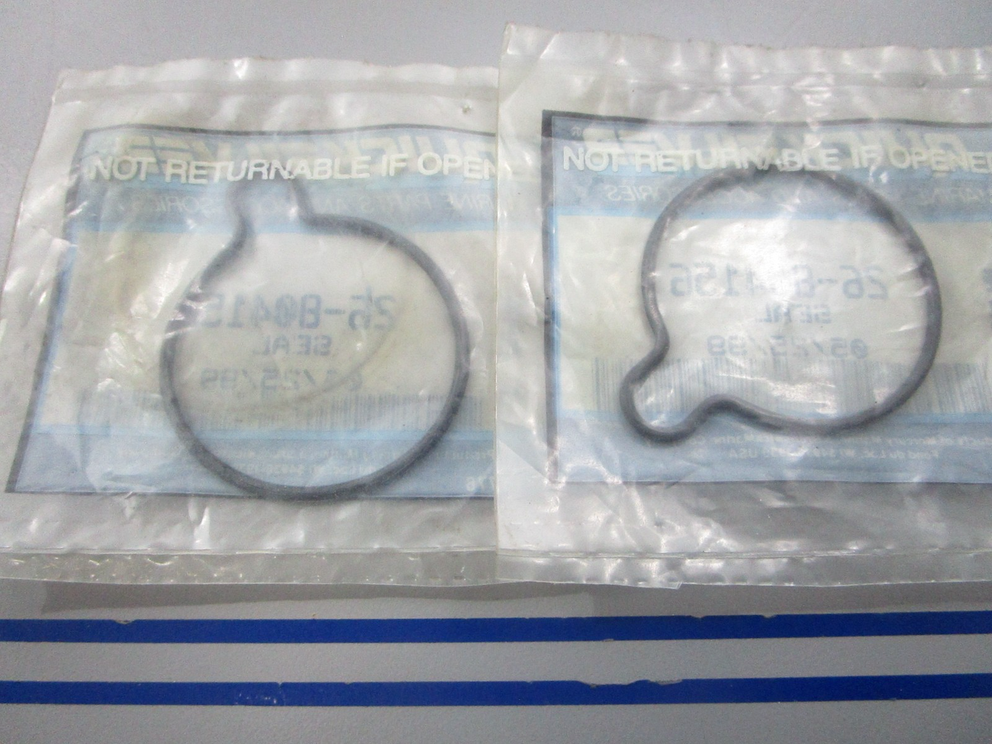 NEW OEM (LOT OF 2) 26-804156 Mercury Quicksilver Seal 0810