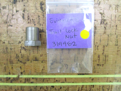 *NEW OEM* 0750 OMC Johnson Evinrude TRAIL LOCK NUT 319982 0319982