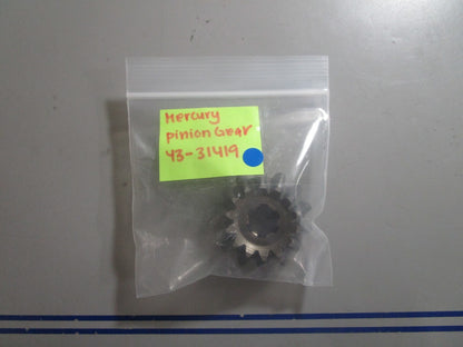 *NEW OEM* 0810 Mercury Quicksilver Pinion Gear 43-31419