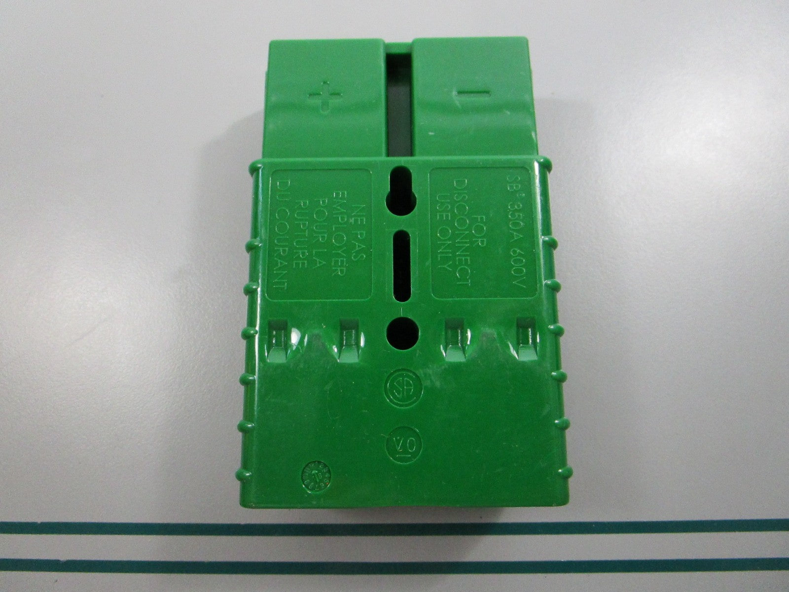 NEW OEM 931-BK Anderson Power SB 350A 600V Green Connector Housing 0810