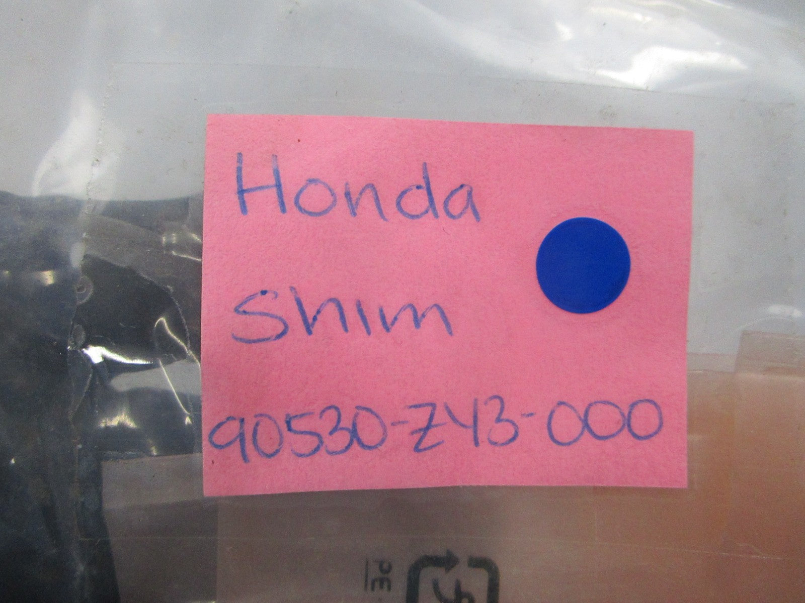 NEW OEM 90530-ZY3-000 Honda Shim 0810
