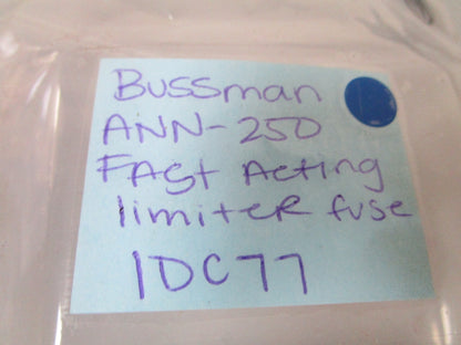 NEW OEM 1DC77 Bussman Ann-250 Fast Acting Limiter Fuse 0720