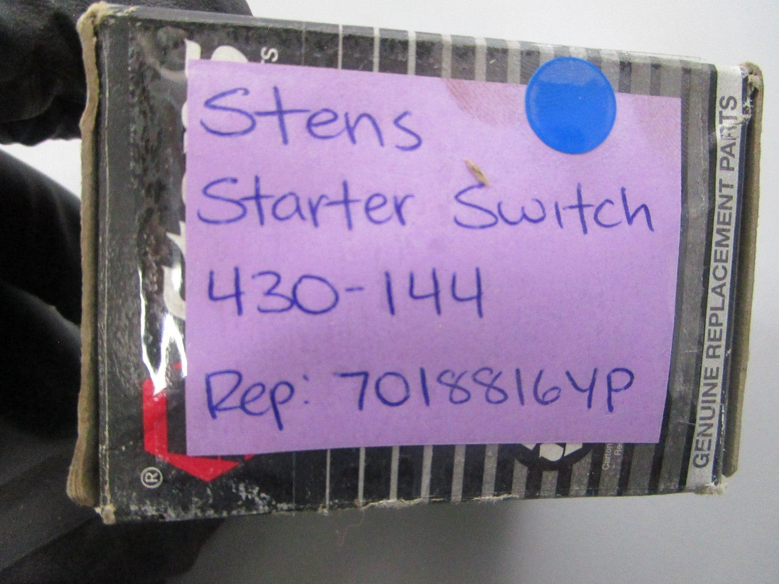 NEW 430-144 Replaces: 7018816YP Stens Starter Switch 0810