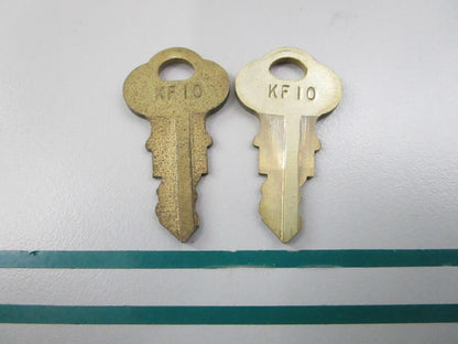 NEW OEM (LOT OF 2) 501525 05015275 OMC Johnson Evinrude KF 10 Ignition Key 0810