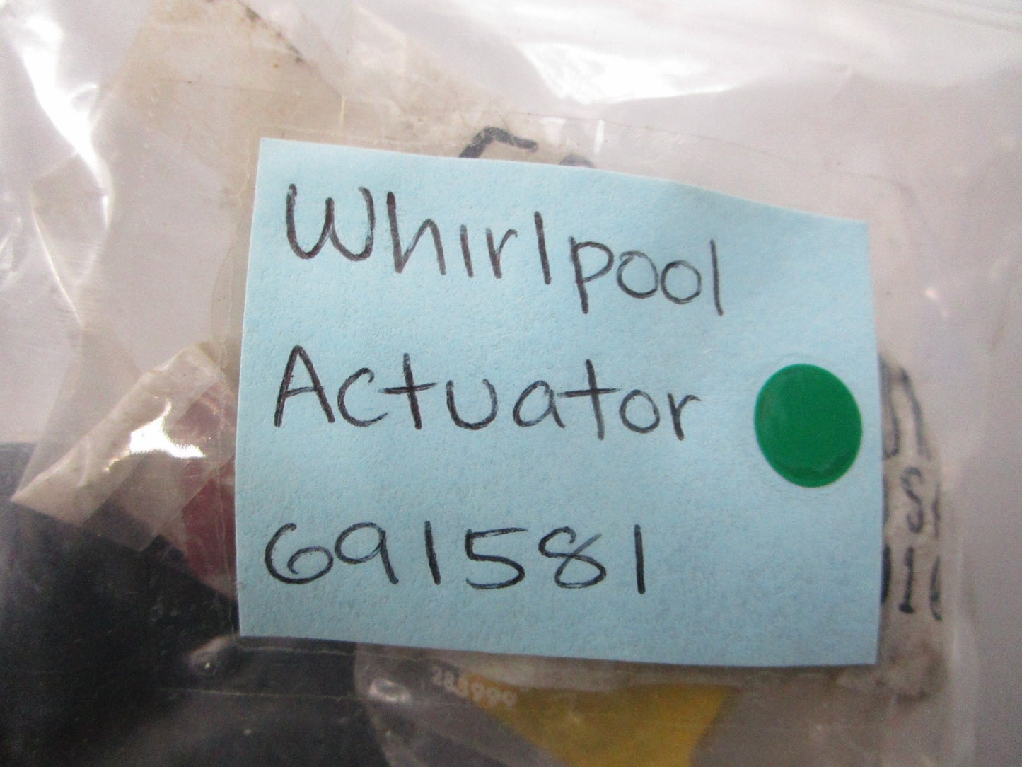 NEW OEM 691581 Whirlpool Actuator 0810