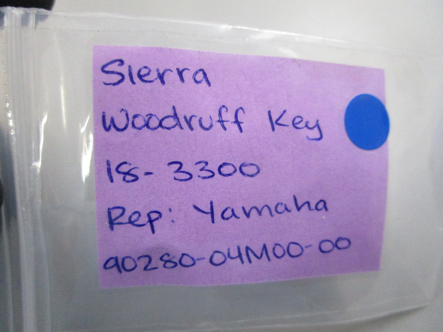 NEW (LOT OF 2) 18-3300 Replaces: Yamaha 90280-04M00-00 Sierra Woodruff Key 0810