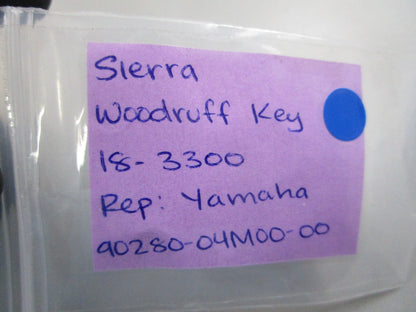 NEW (LOT OF 2) 18-3300 Replaces: Yamaha 90280-04M00-00 Sierra Woodruff Key 0810