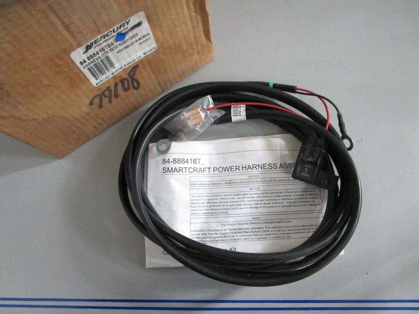 NEW OEM 84-888416T04 Mercury Quicksilver Harness 0820