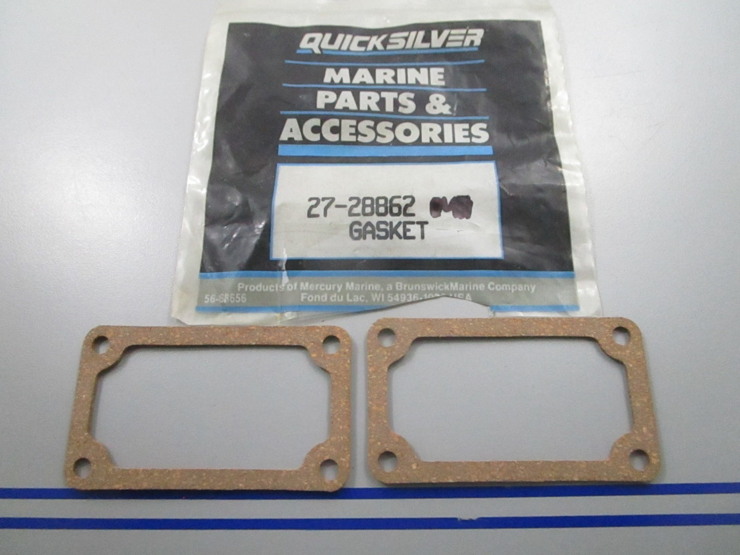 *NEW OEM* (LOT OF 2) 0810 Mercury Quicksilver Gasket 27-28862