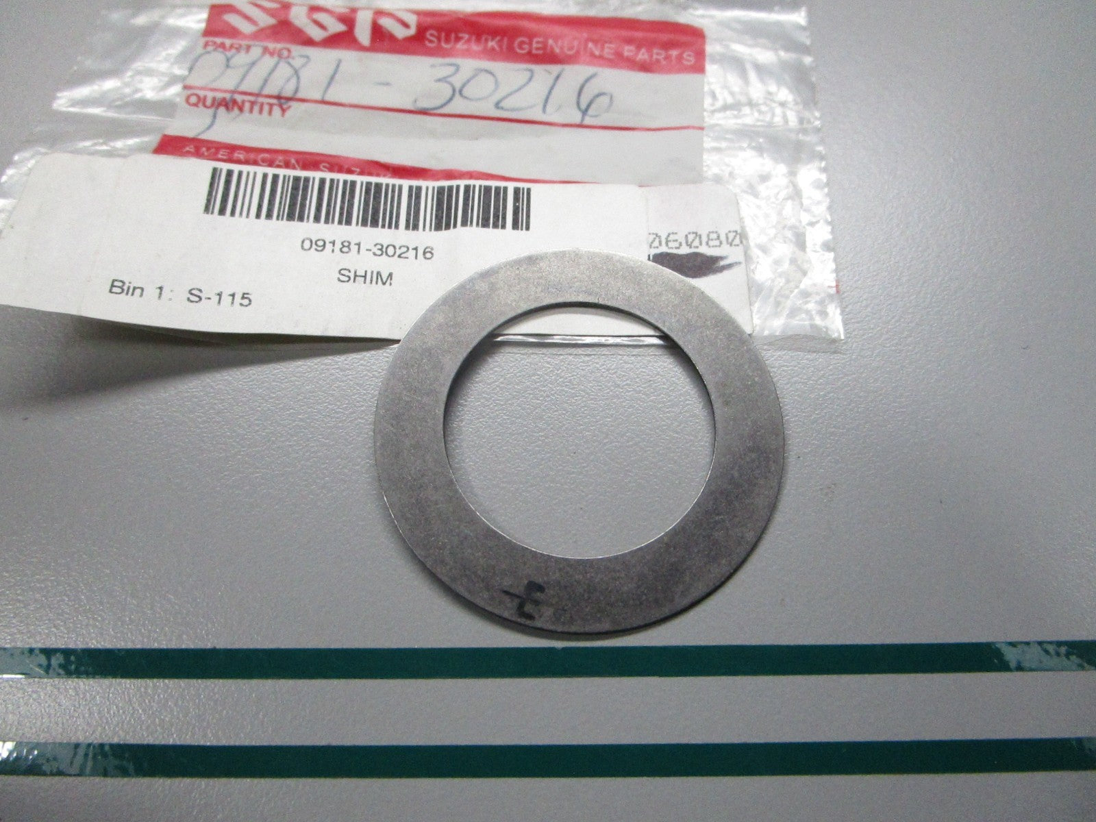 NEW OEM 09181-30216 Suzuki (T:0.7mm ) Shim 0810