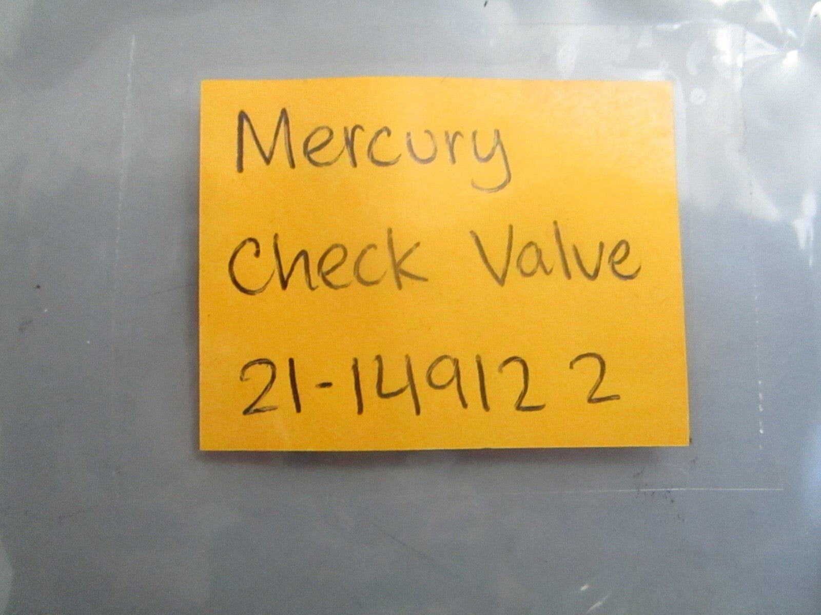 *NEW OEM* 0810 Mercury Quicksilver Check Valve 21-14912 2