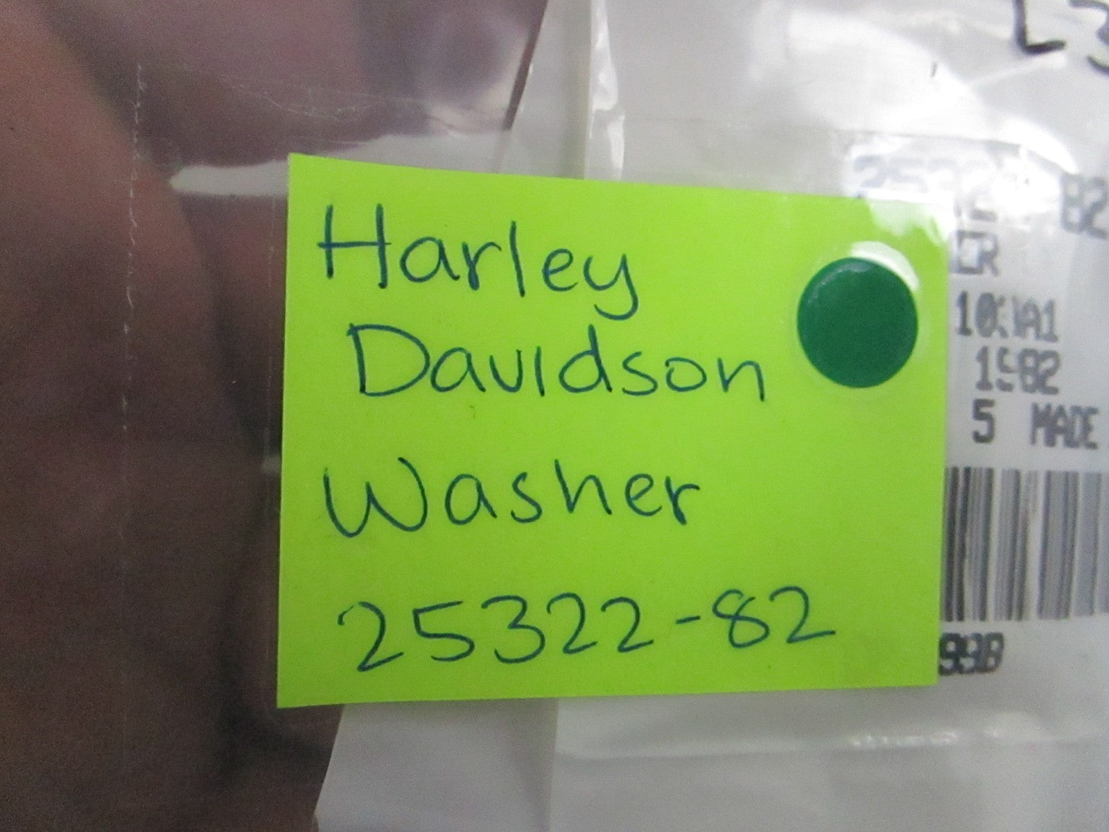 NEW OEM (LOT OF 3) 25322-82 Harley Davidson Washer 0810