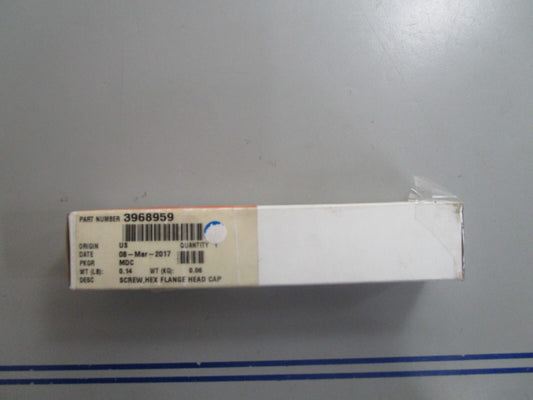 *NEW OEM* 0810 Cummins Hexagon Flange Head Cap Screw 3968959