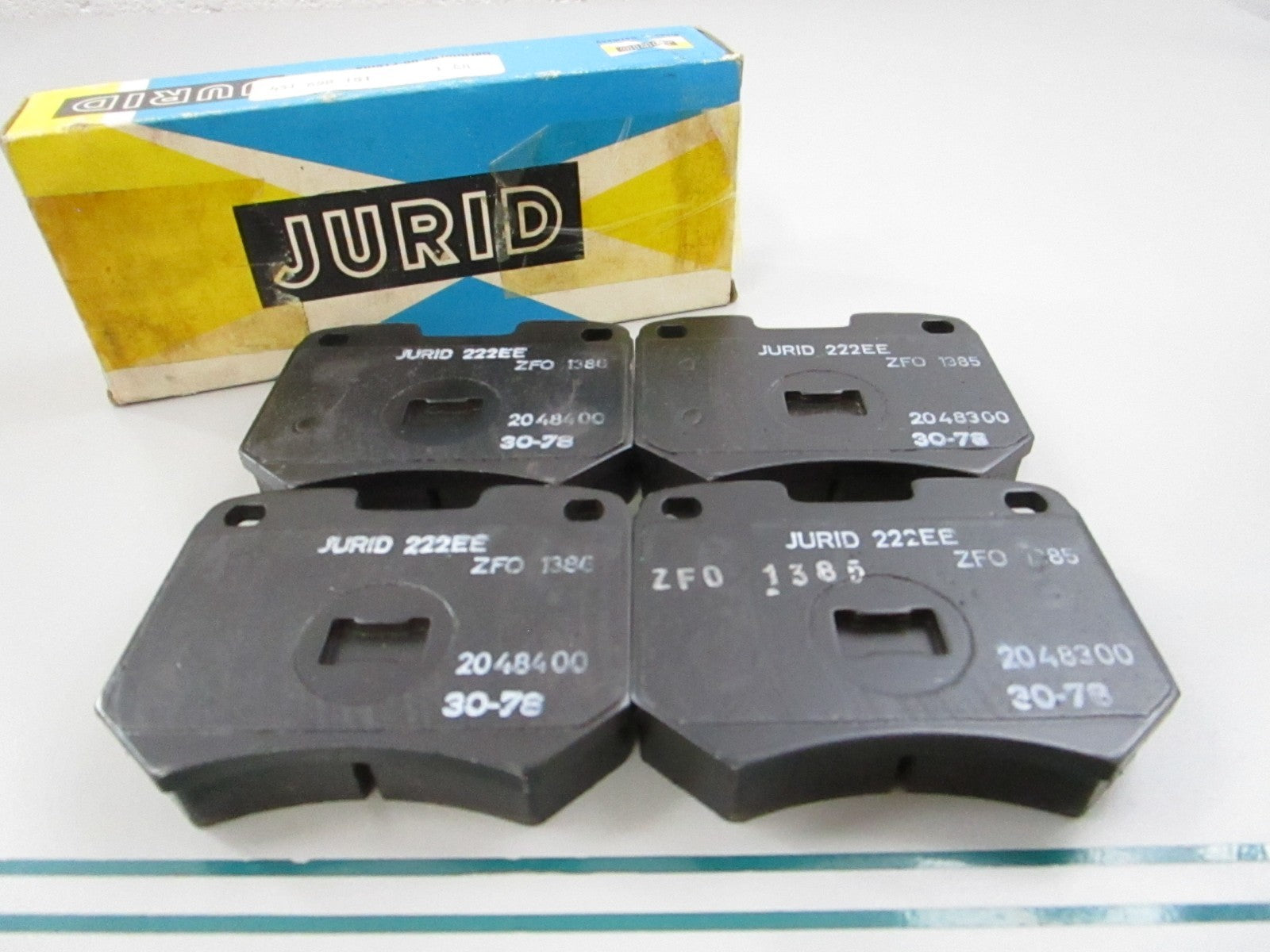 NEW 431698151 Jurid 4 Brake Pad Set 0810