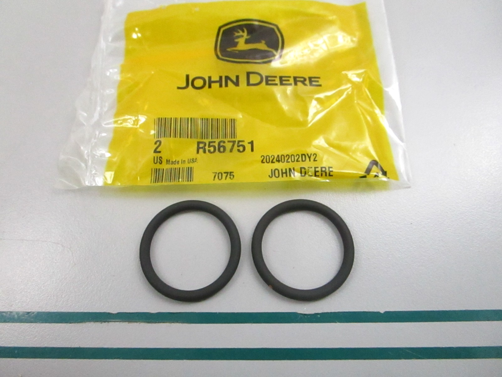 NEW OEM (LOT OF 2) R56751 John Deere O-Ring 0810