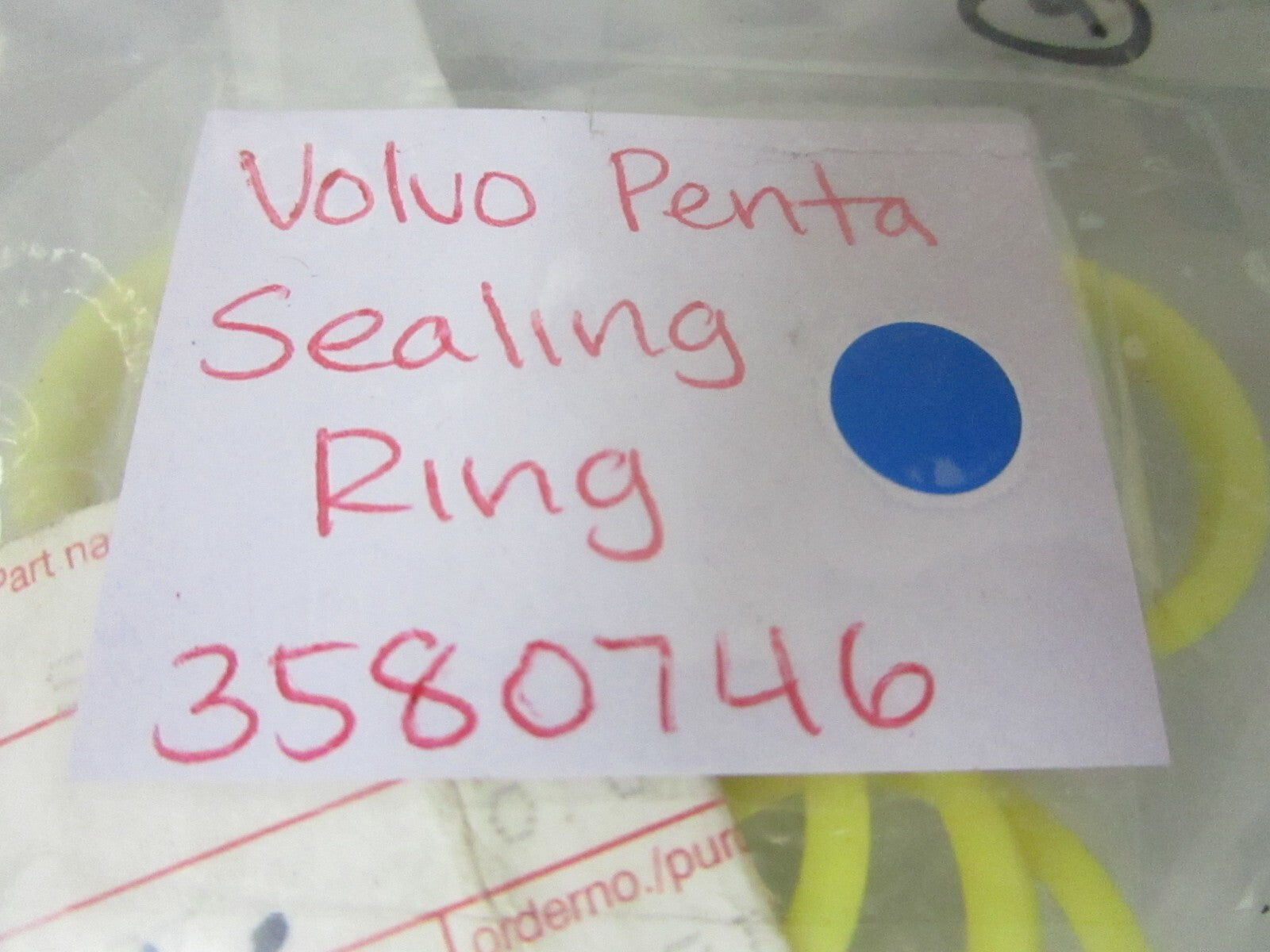 *NEW OEM* (LOT OF 3) 0810 Volvo Penta Sealing Ring 3580746