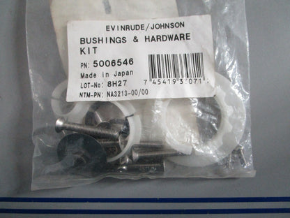 NEW OEM 5006546 OMC Johnson Evinrude Bushing & Hardware Kit 0820