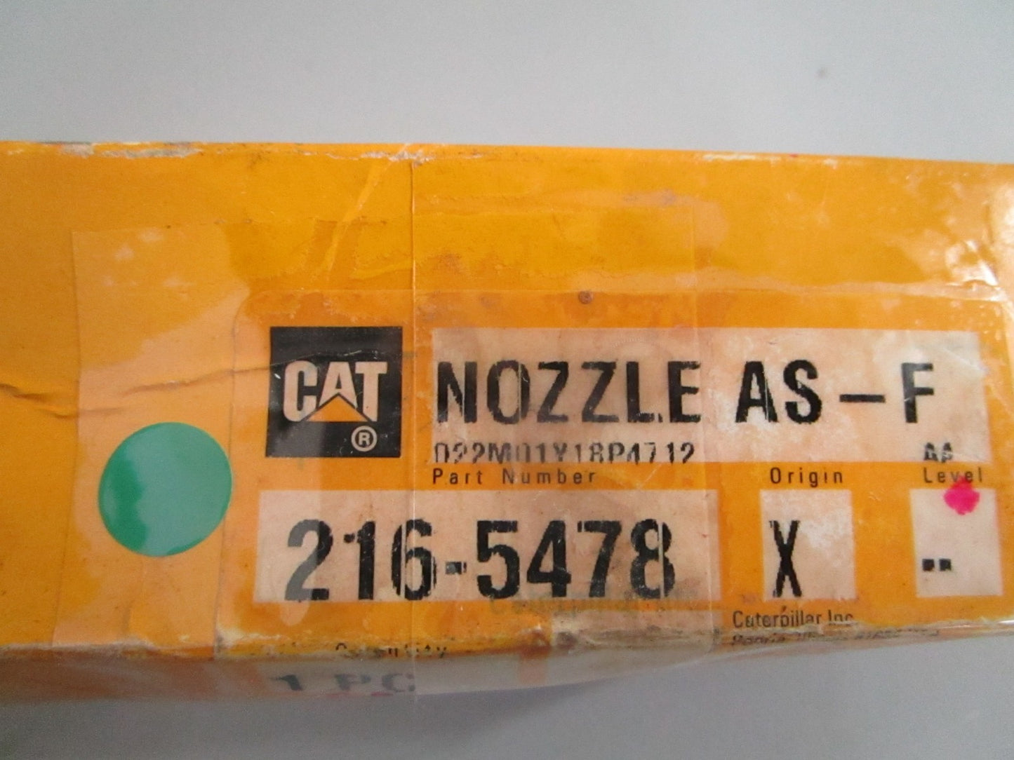 NEW OEM 216-5478 CAT Fuel Injector Nozzle 0820