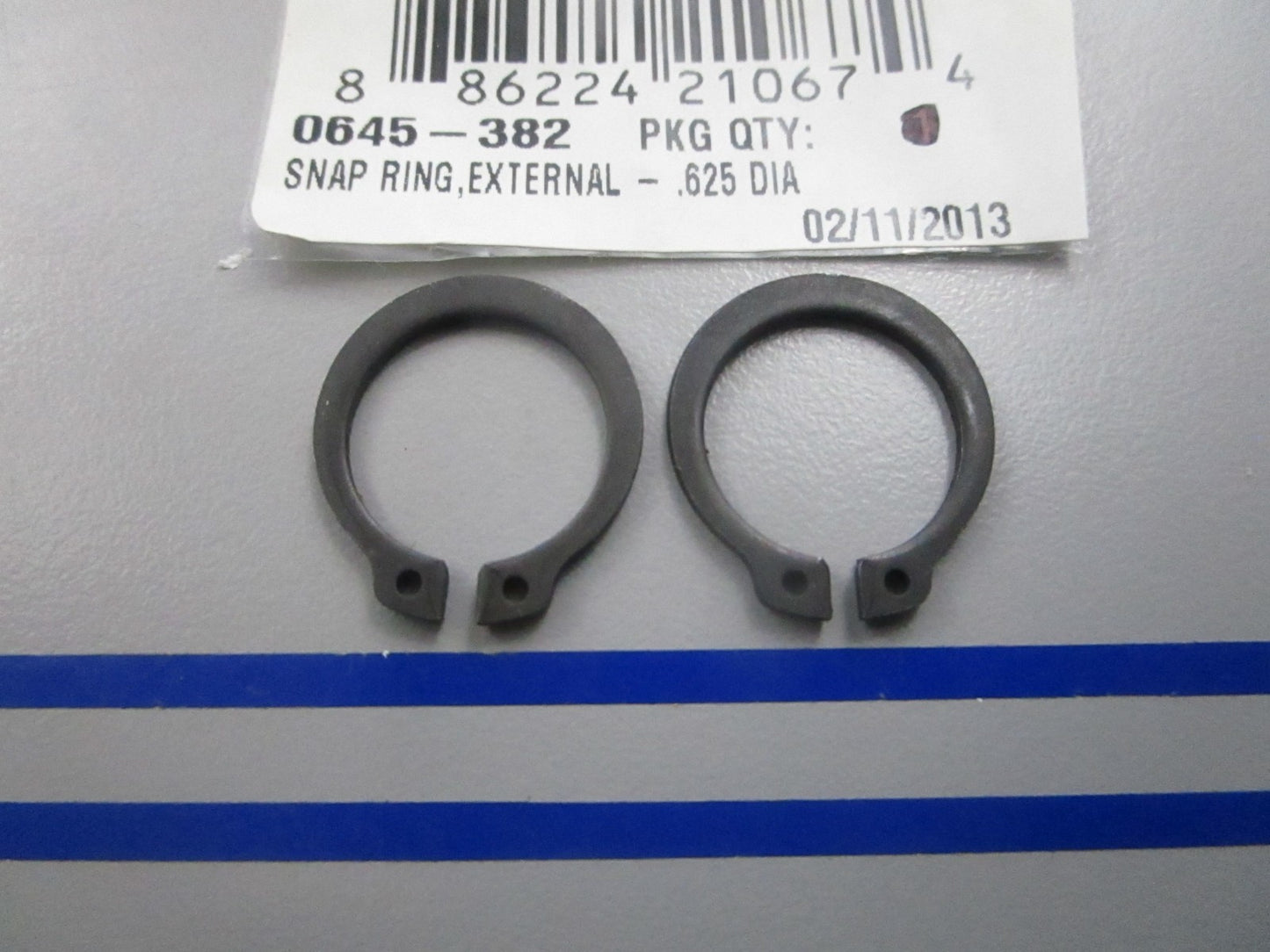 NEW OEM (LOT OF 2) 0645-382 Arctic Cat Snap Ring 0810