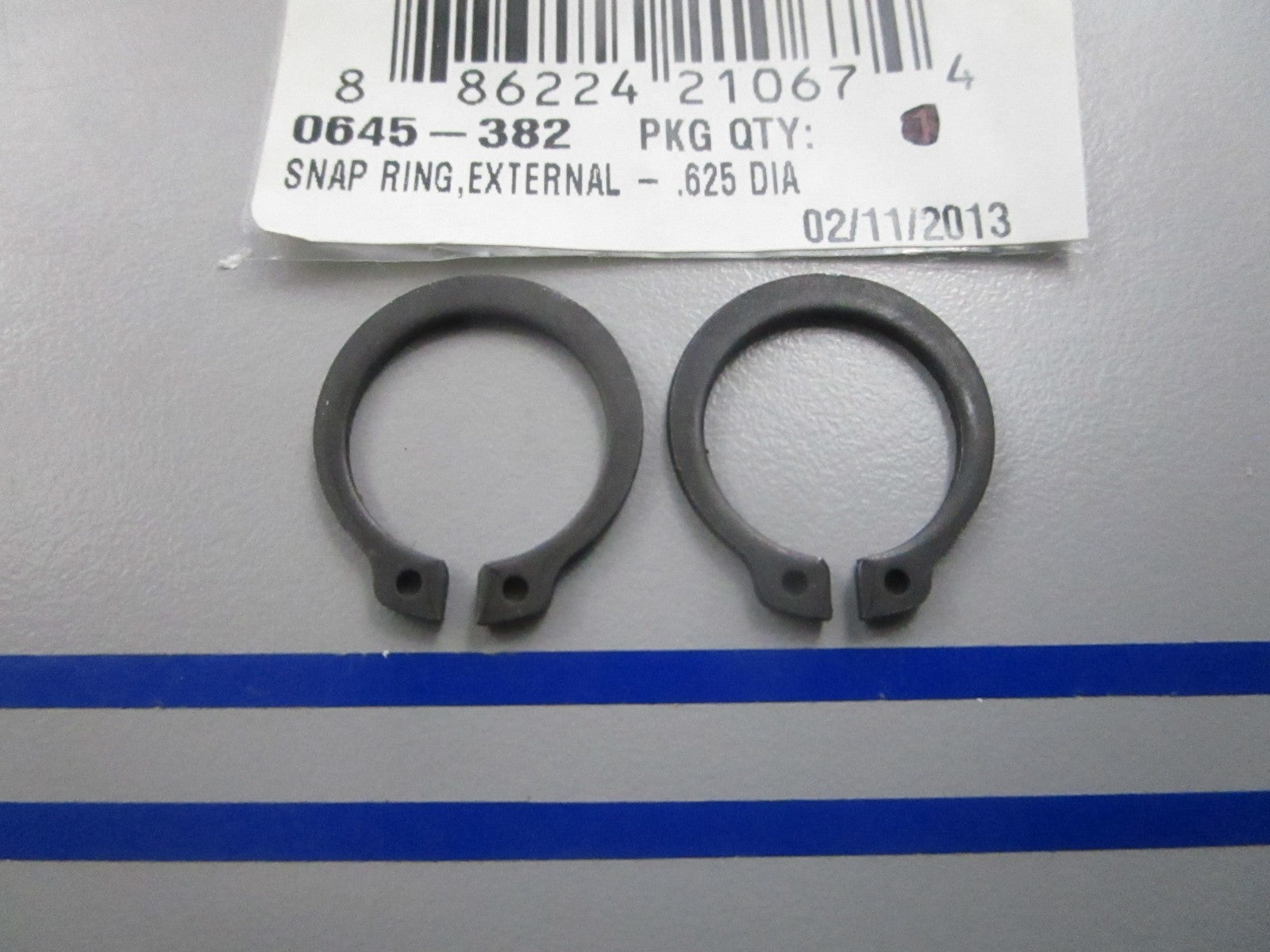 NEW OEM (LOT OF 2) 0645-382 Arctic Cat Snap Ring 0810