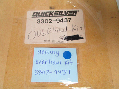 *NEW OEM* 0810 Mercury Quicksilver Overhaul Kit 3302-9437