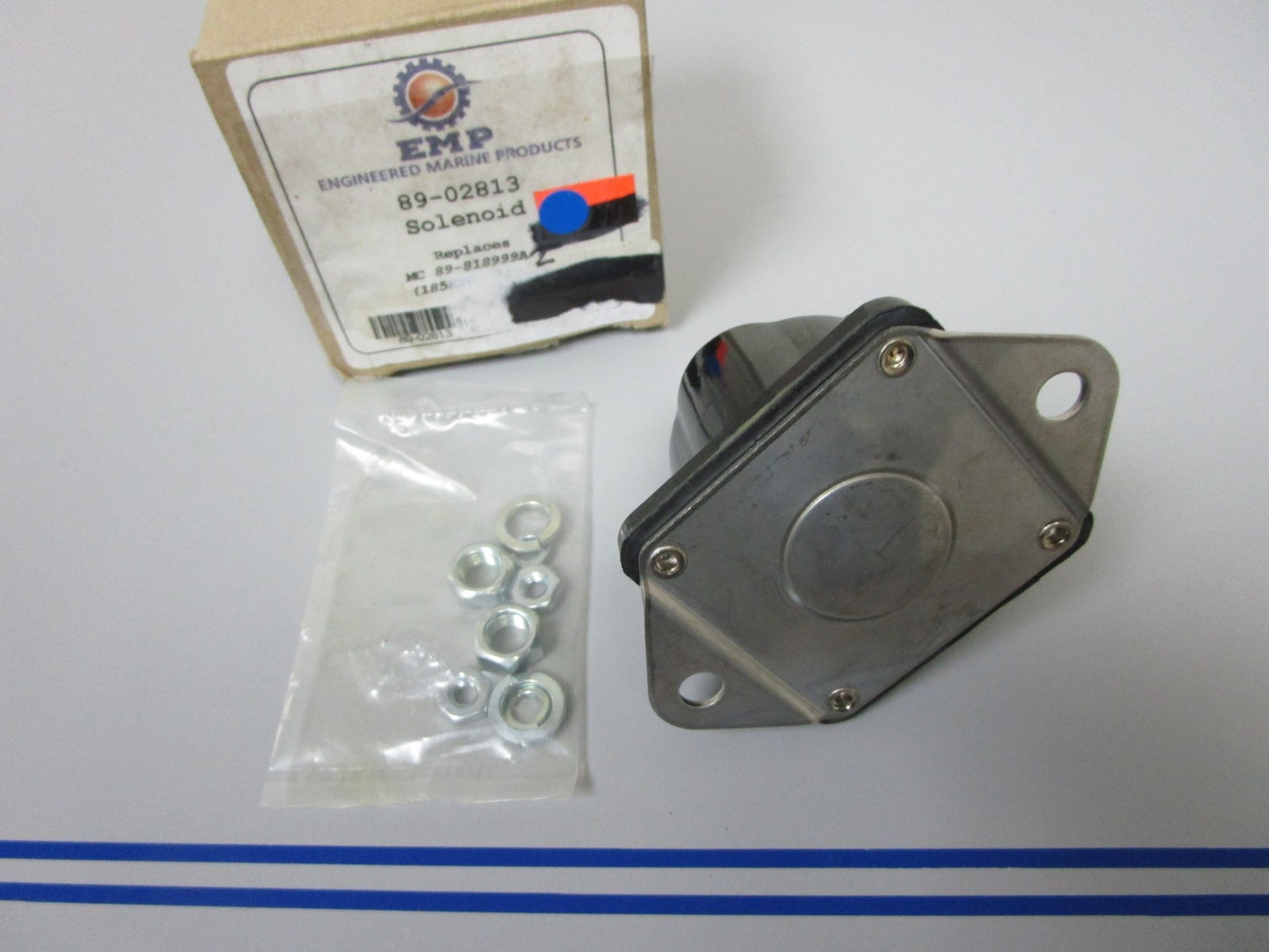 *NEW* 0720 EMP Solenoid 89-02813 Replaces: Mercury 89-818999A2